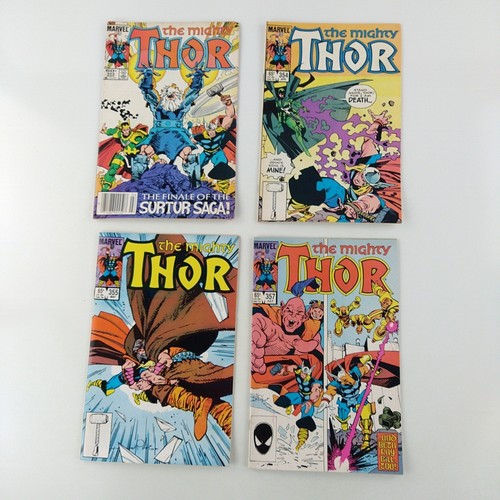 The Mighty Thor #353 354 355 357 Lot Surtur VF (1985 Marvel Comics) | eBay