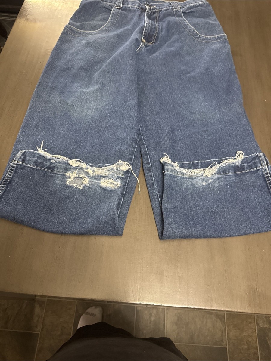 Vtg Garment Stage JNCO Style Baggy Jeans Wide Leg Skater