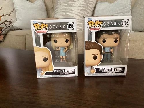 Funko POP! Television - Ozark Set - Marty #1196 and Wendy #1198 Byrde NIB