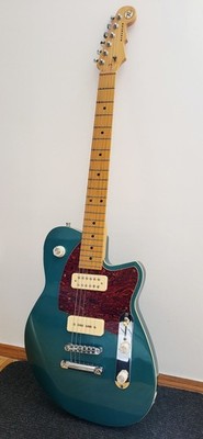 Reverend Charger 290 E-Gitarre TV-Jones Filtetron (Coil-Split) + Lolkar P90