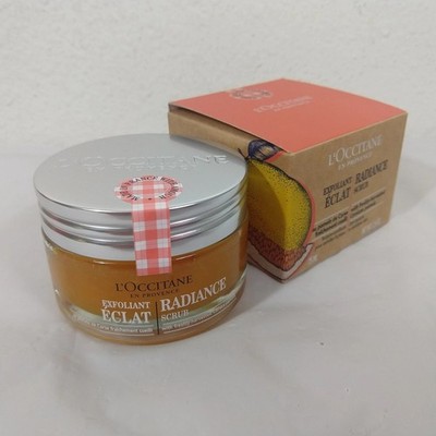 L OCCITANE Radiance Face Scrub with Pomelo Fruit 75ML NIB