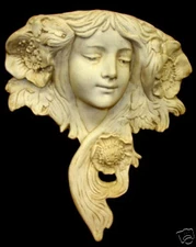 Le Printemps French Art Nouveau Wall Sculpture Decor