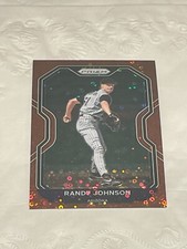 2021 Panini Prizm Tier II Red Donut Circle Prizm /99 Randy Johnson #141 HOF