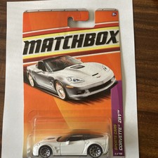 MatchboxCorvette ZR1 White Sports Cars