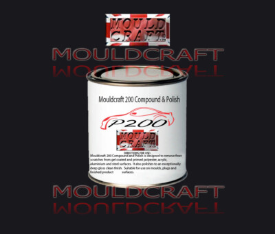 500G MOULDCRAFT P200 COMPOUND UND POLITUR KRATZERENTFERNER - SCHIMMEL GELCOAT LACK 