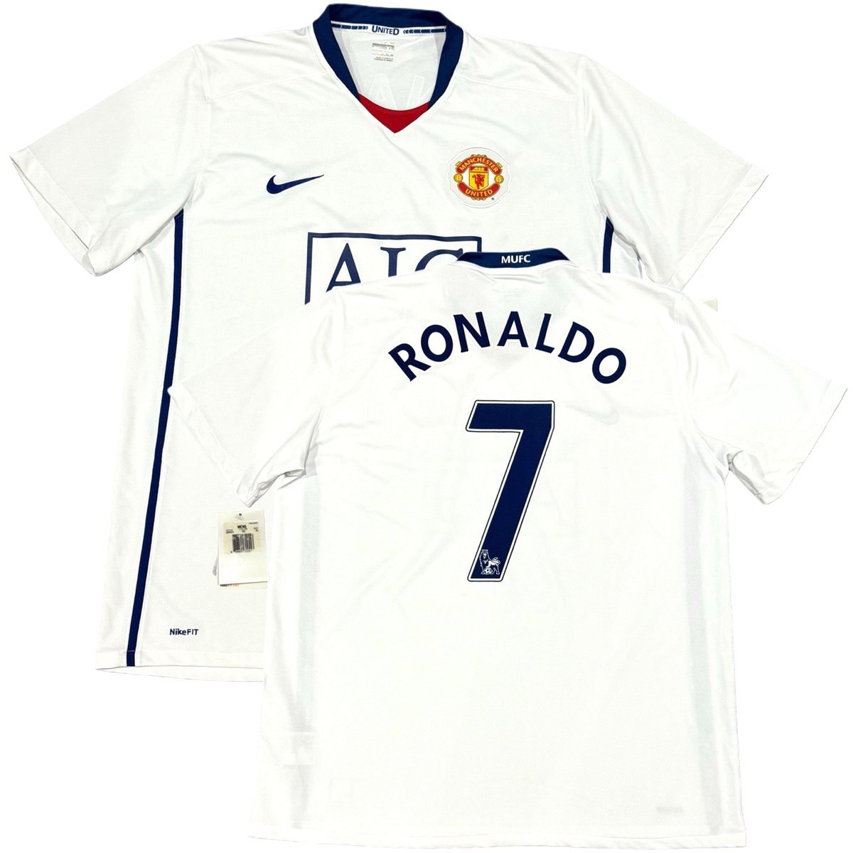 2008/09 Manchester United Away Jersey #7 Ronaldo XL Nike