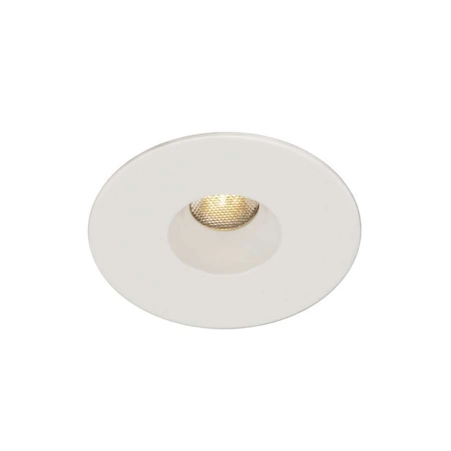 WAC LEDme 1 Round Mini Recessed Downlight 3500K White White HR LED211E 35 WT