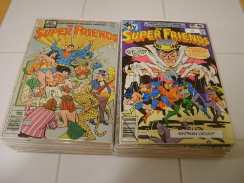 DC SUPER FRIENDS 1-47 SPECIAL 1 COMPLETE RUN BATMAN WONDER TWINS WHITMAN VARIANT