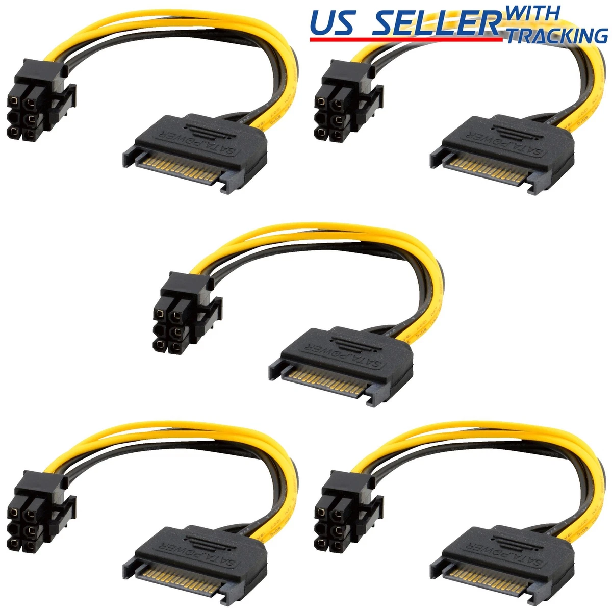 PYO4SATA Cable De Alimentación Interna 0.4 M - Cables De