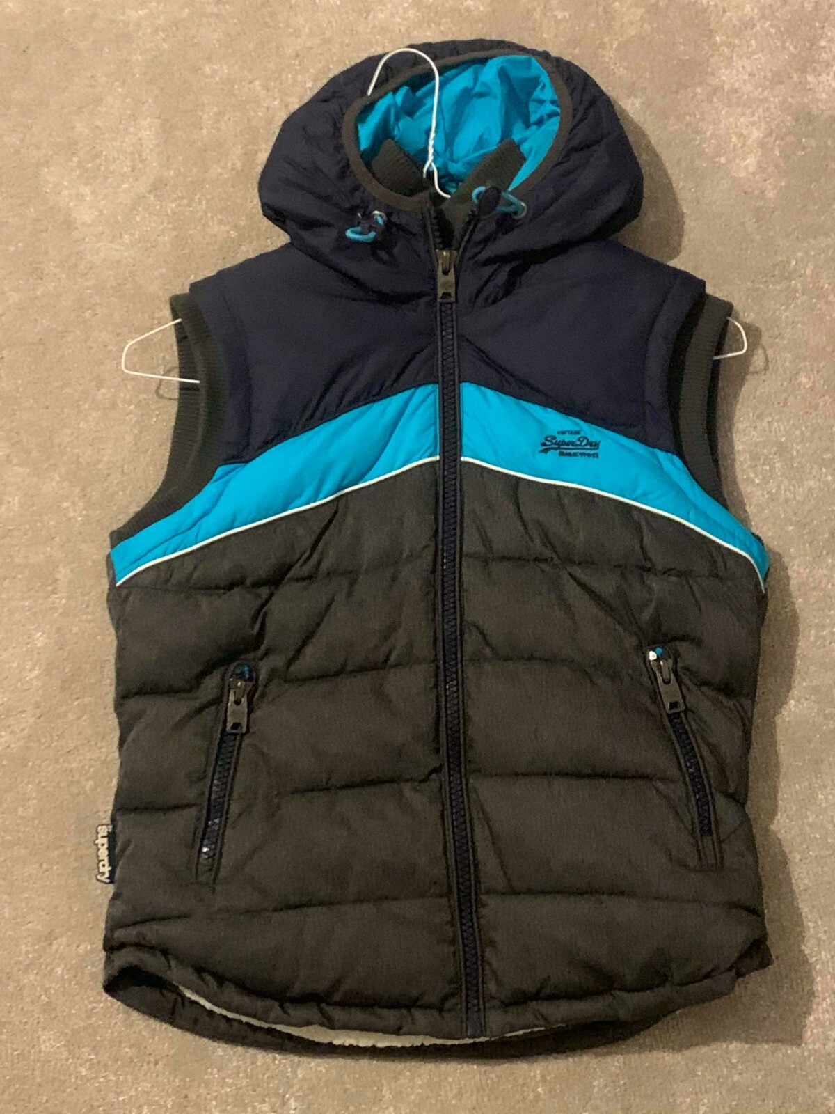 Ladies Vintage Superdry Premium Black Label Jacket XS Mint Condition