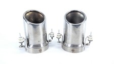 Original Aston Martin DB9 Satz Auspuffblende Endrohr Set FINISHER Exhaust Pipe 