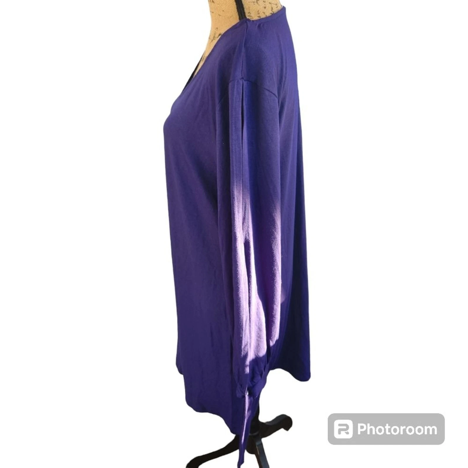 VETEMENTS Abito Goory Shift donna TG XL scollo a V semplice tutti i giorni Normcore basic minimalista