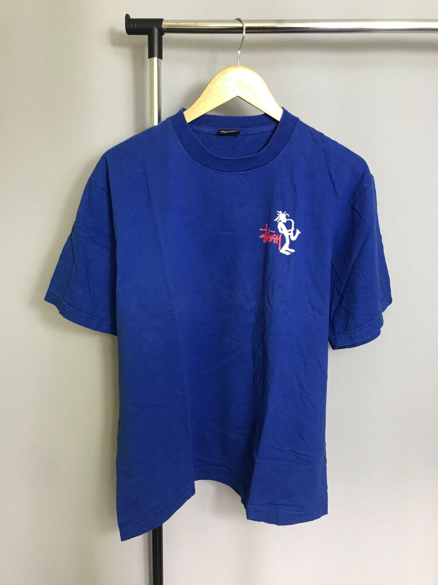 Rare Stussy Outdoor 90s Jazz Man Saxophone Vintage Black T Rare Stussy Outdoor 90s Jazz Man Saxophone Vintage Black T