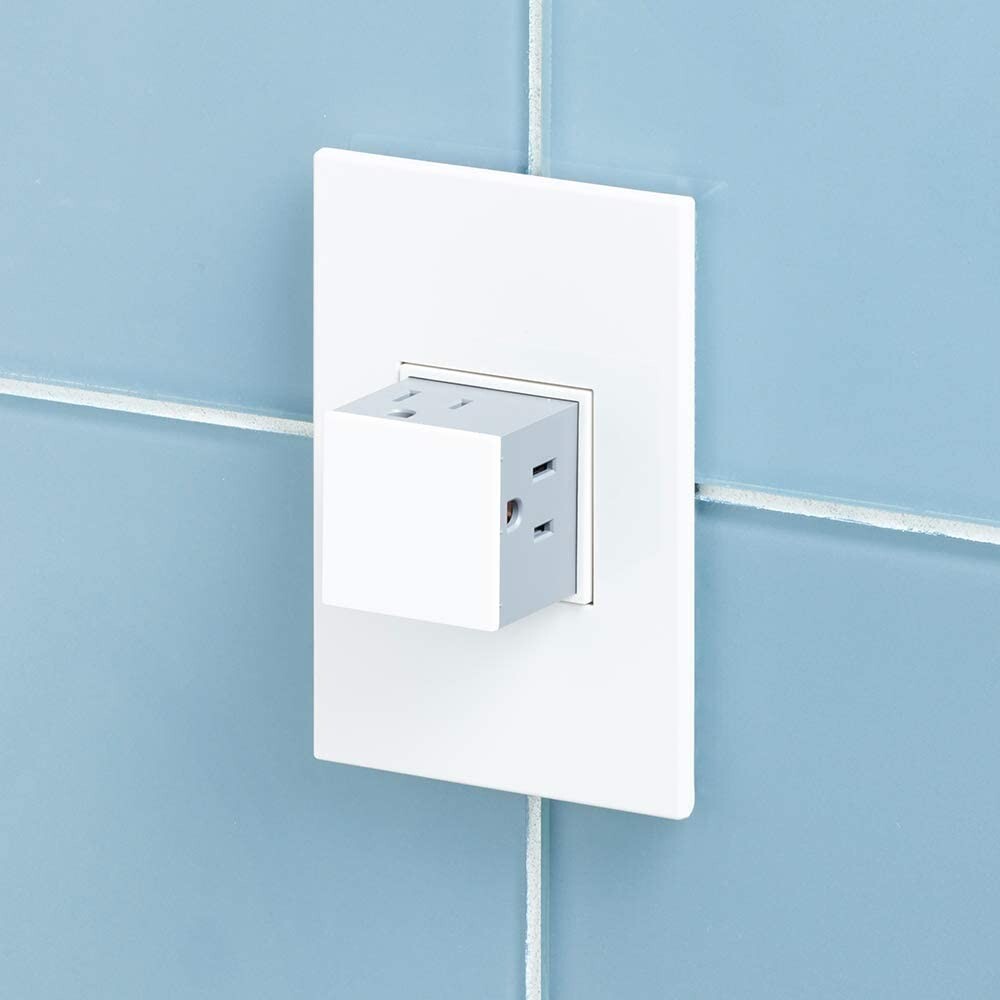 Legrand Adorne Pop-Out Outlet 1-Gang White  White ARPTR151GW