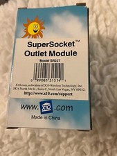 Brand New X10 SuperSocket Outlet Module SR227