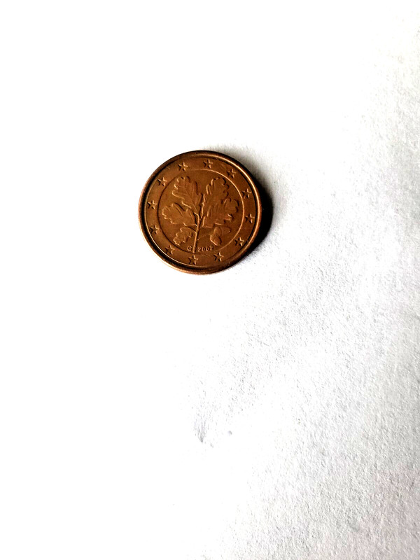 Germany 2002 G 1 Euro Cent KM-207 Copper plated steel XF+ #16 -256