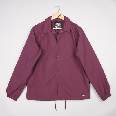 Dickies Jacke Herren Medium Rot Torrance Coach Windbreaker Festival Softshell