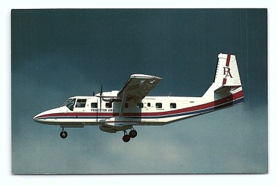GAF Nomad N60PA Princeton Airways Vintage Postcard