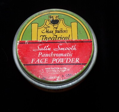 Vintage Max Factor Theatrical SATIN SMOOTH PANCHROMATIC Face Powder Pancro #2