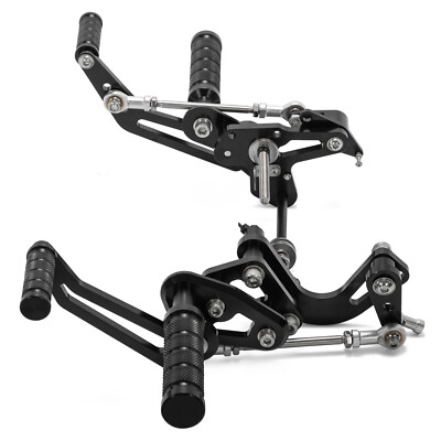 For Honda VTX1800C VTX1800F 7'' Footpegs Forward Controls CNC Billet