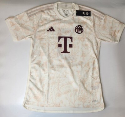 Bayern Munich 2023/2024 Third Jersey White adidas M-XL HR3725 New