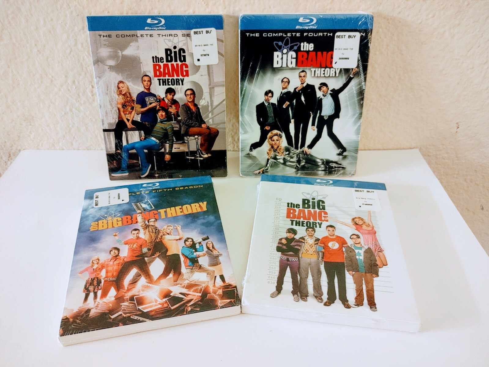 The Big Bang Theory Complete Season 2 3 4 5 New Sealed Blu Ray You Pick ...