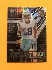 2022 Panini Spectra Rookie Spectris /99 Jalen Tolbert #RSP-JTO Rookie RC