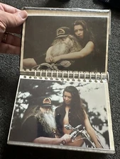 vintage 1990s biker photo album babe harley motorcycle outlaw mc snapshot rare