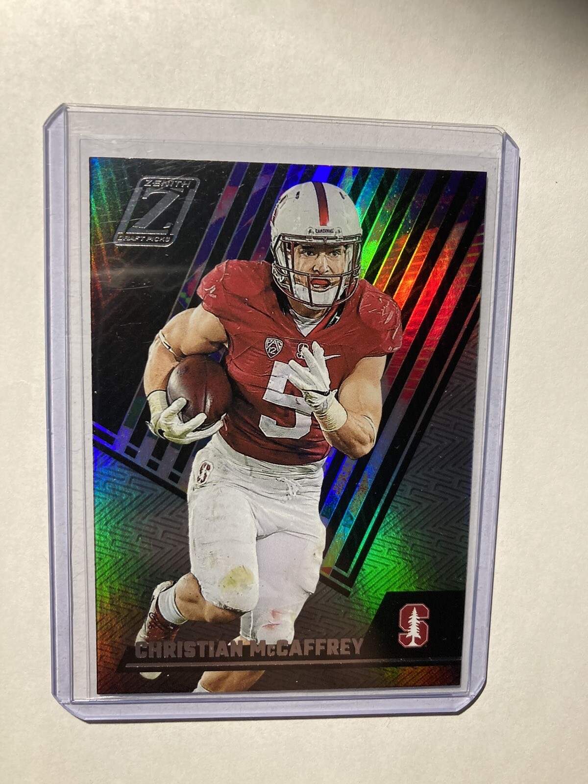2023 CHRONICLES ZENITH #21 CHRISTIAN McCAFFREY (STANFORD / 49ers) NRmint,