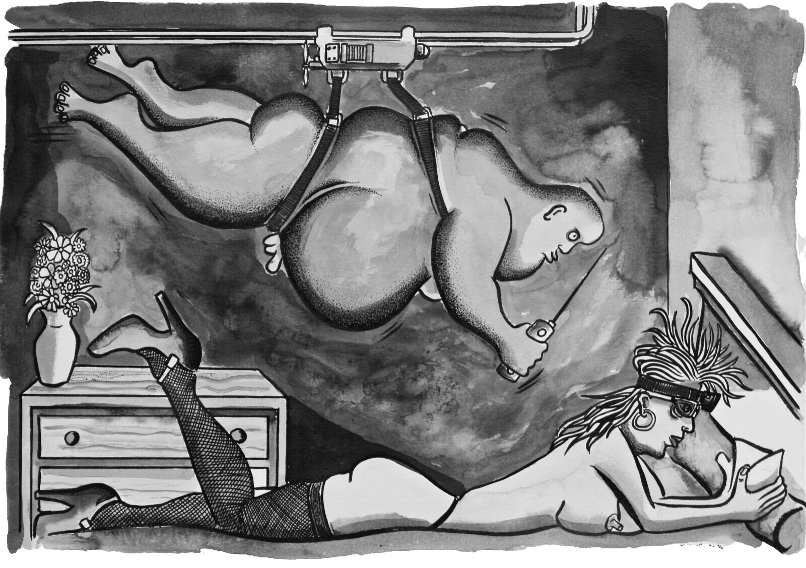 Dibujos de arte de desnudos Arte marginal