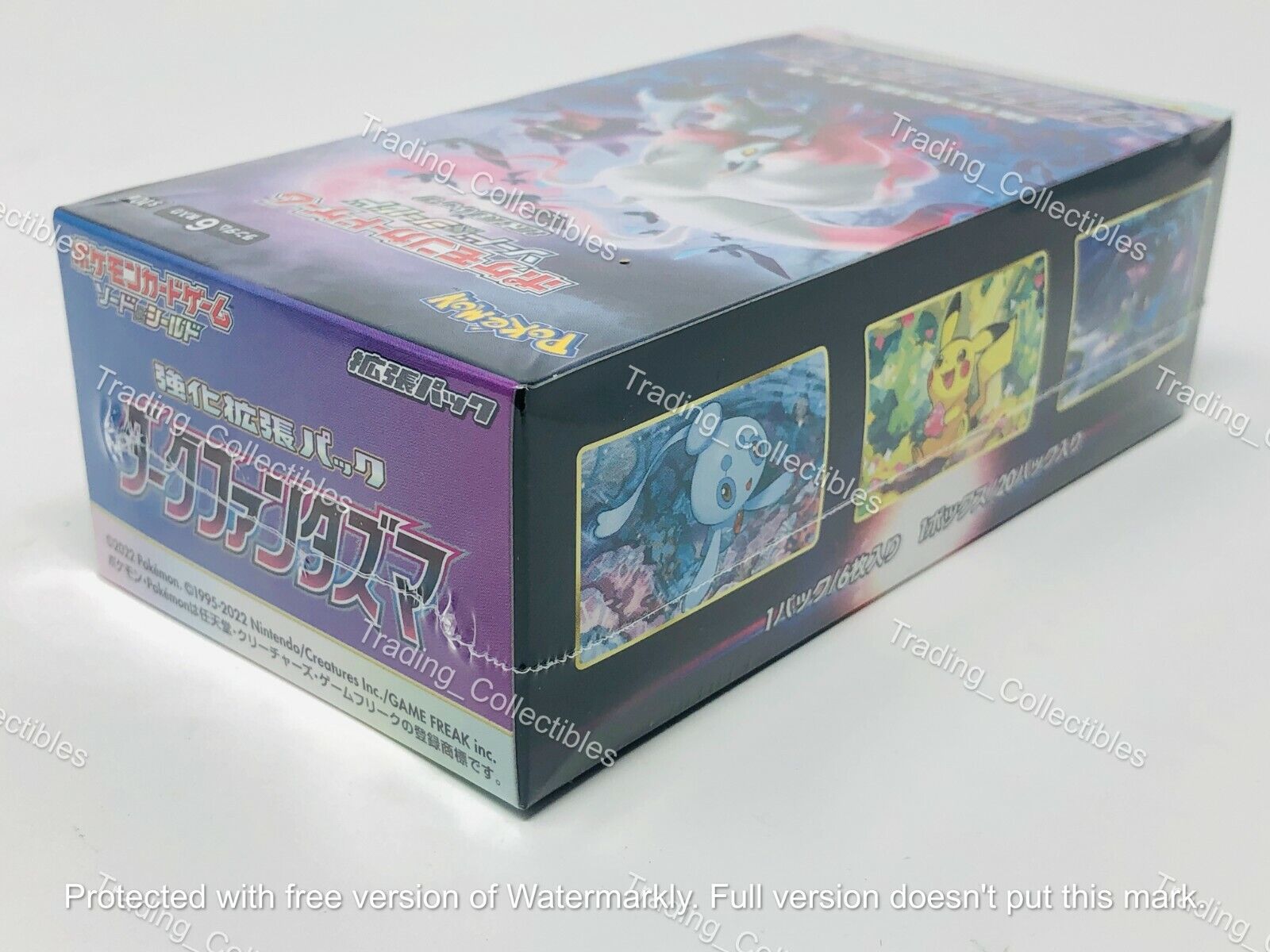 Booster Box Dark Phantasma Coleção Pokémon Japonesa Original 20