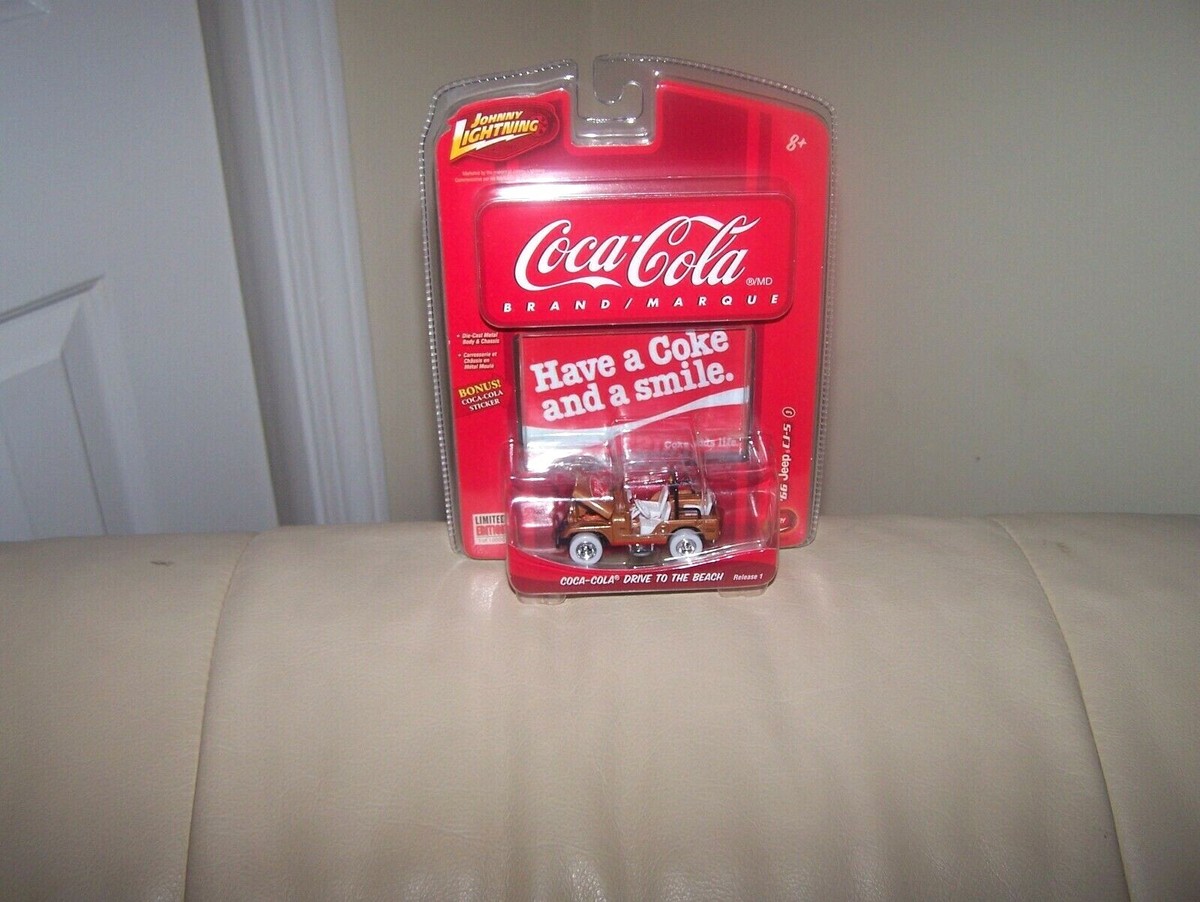 ミニカー JOHNNY LIGHTNING COCA-COLA JOHNNY LIGHTNING COCA COLA '66 JEEP CJ-5 R1 