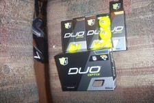 1 dz BRAND NEW 2020 Wilson Staff Duo Optix golf ball Yellow Jacksonville Jaguars