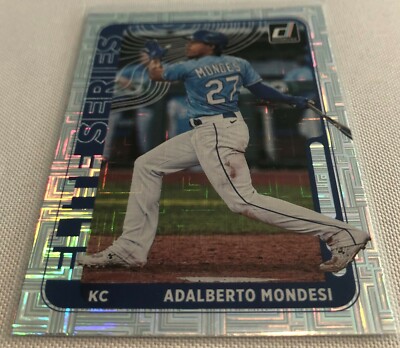 2021 Donruss Baseball Adalberto Mondesi Kansas City Royals Elite Series Vector 