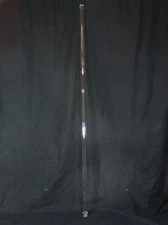 Lab Polished Hollow Glass 1.25” (31.5mm) OD 60” Long Stir Stirrer Shaft DAMAGED
