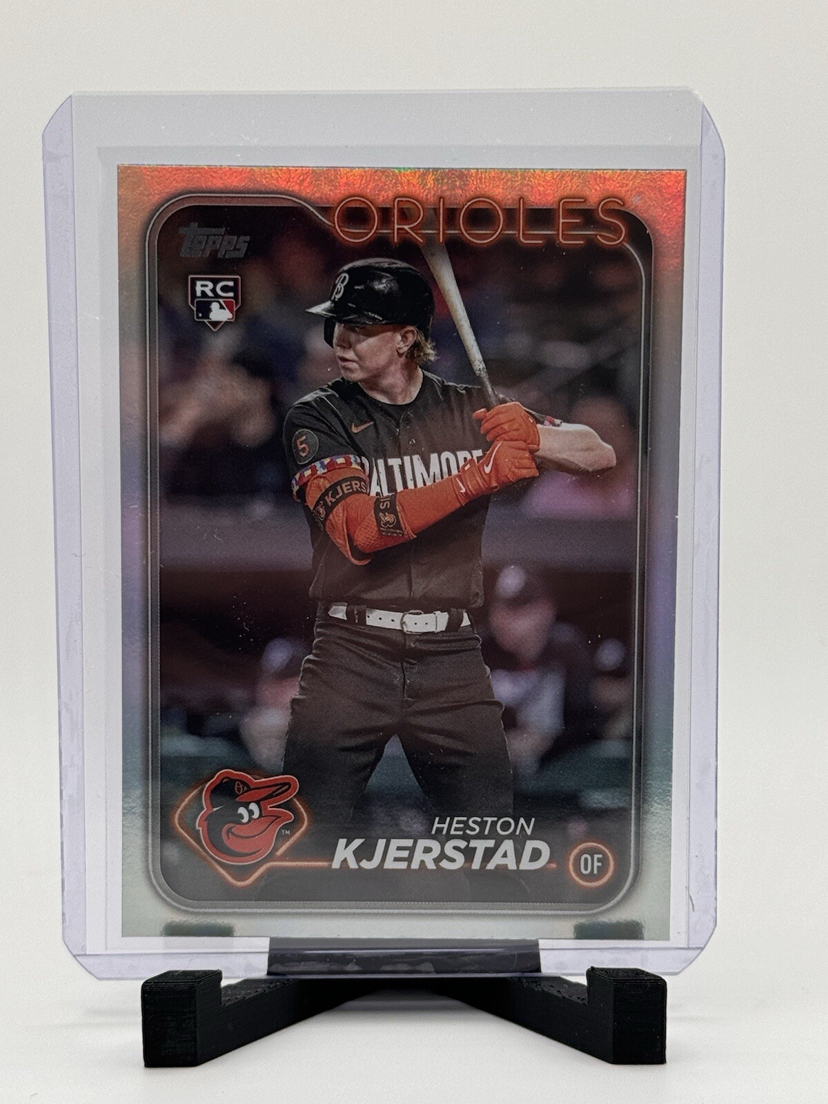 2024 Topps Series 2 - Heston Kjerstad - #394 - Rainbow Foil Rookie - Orioles