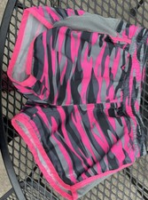 Old Navy Go Dry Cool Run Girl's Pink Gray Shorts Sz M 8 