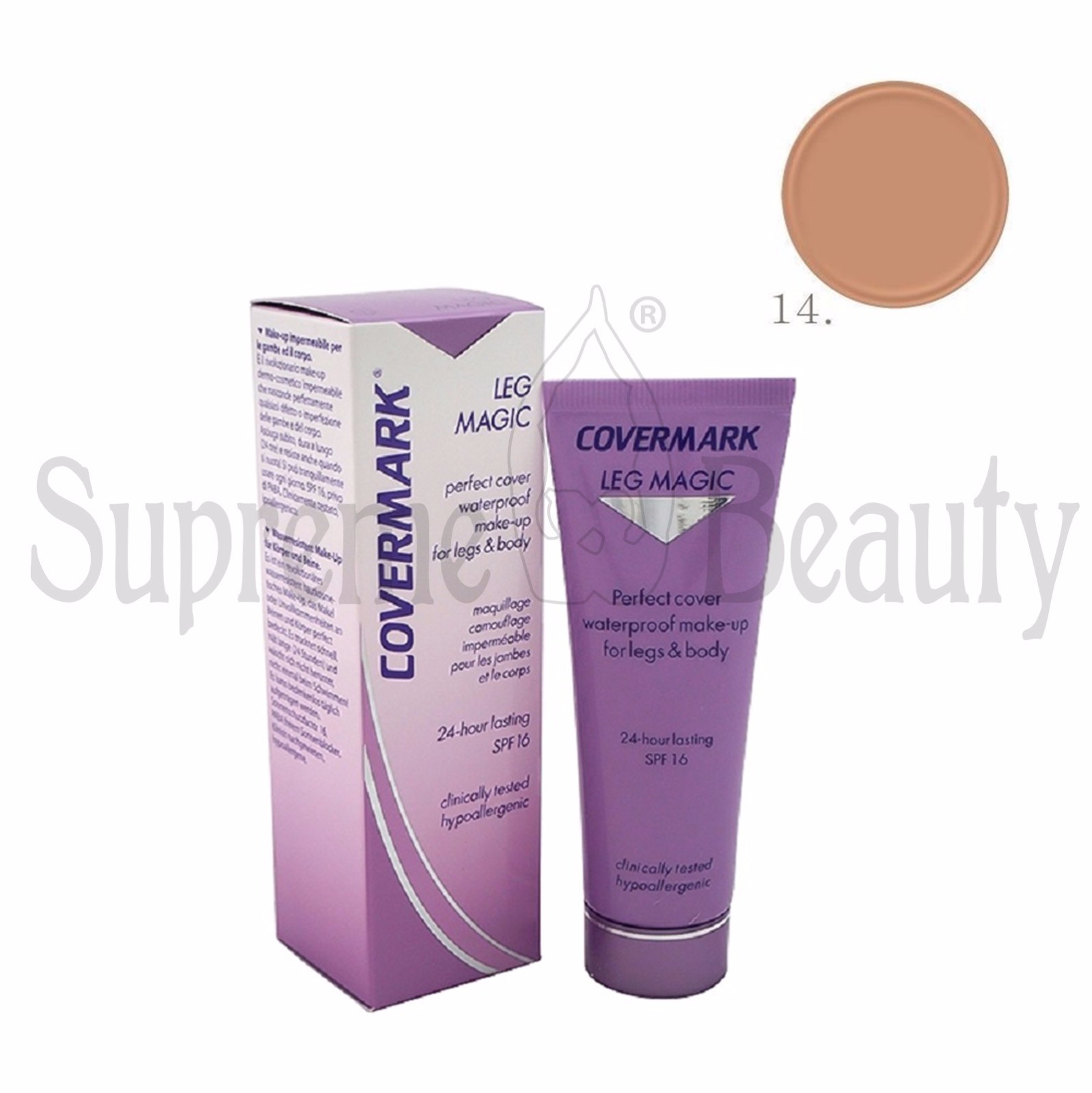 COVERMARK LEG MAGIC CAMOUFLAGE INESTETISMI PER GAMBE E CORPO COLORE 14 50 ML