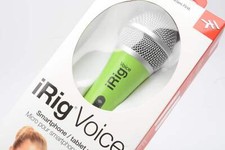 IK Multimedia IRig Voice Mic Green , NIB