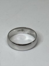 Sterling Silver 6mm Band Ring