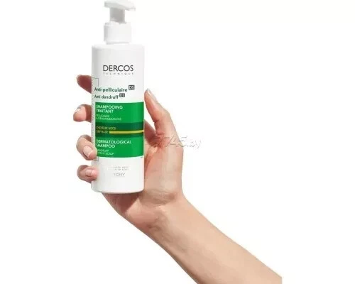 *390 ml CABELLO SECO* Champú Anticaspa DS Vichy Dercos para Cabello Seco 390 ml/13,2 oz Foto 4 de 4