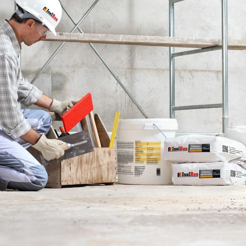 Bodenausgleichsmasse 2-20mm 1 - 48 Stk 25kg Ausgleichsmasse Selbstnivellierende - Bild 2 von 4