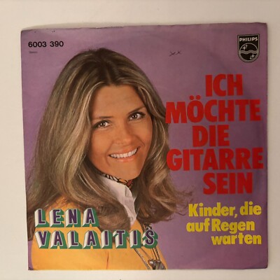 Lena Valaitis   Die Gitarre und ich / Kinder, die auf Regen warten | PHILIPS