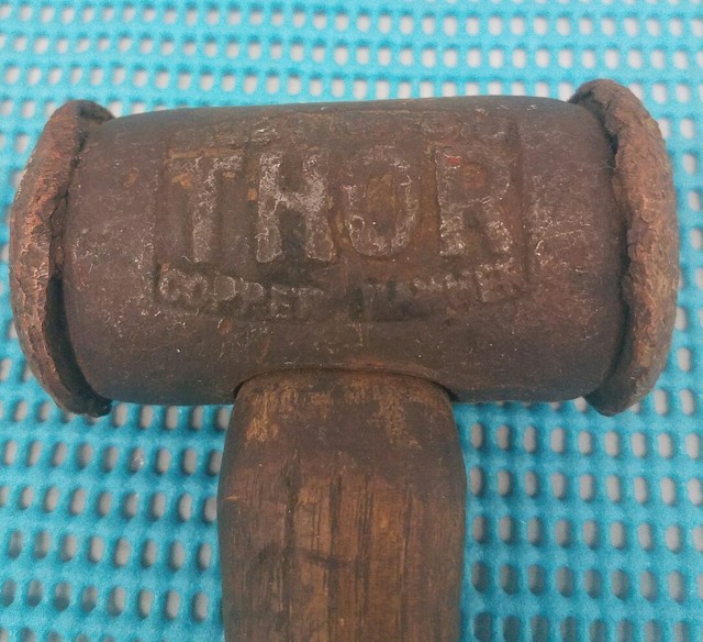 Vintage THOR Copper Hammer England Shirley Birmingham Circa early 1900s