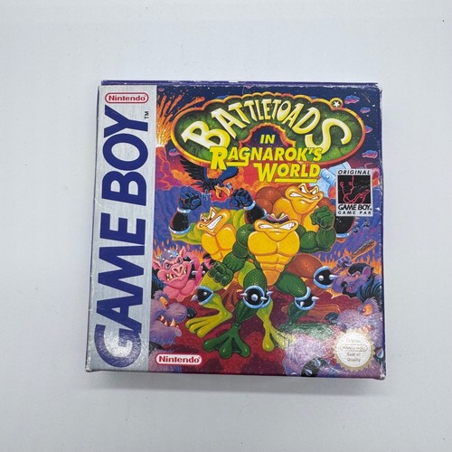 Battletoads in Ragnarok's World Game Boy CIB Box, Manual, Poster, Insert, Cart - Bild 2 von 20