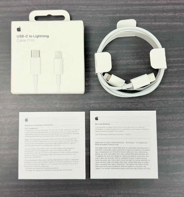 Genuine Apple 1m USB Type-C to Lightning Cable Charging MUQ93AM/A A2561