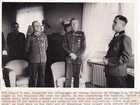Original Press Photo WW2 German General & Field Marshal & Chaplain 1944