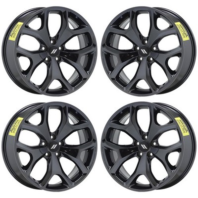 20'' Charger Challenger RT Black Chrome wheels Factory OEM set 2523 EXCHANGE