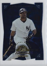 1998 Leaf Fractal Matrix Die-Cut Diamond-Axis Executive Proof /50 Tim Raines b4d