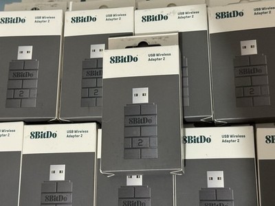 8BitDo Adapter 2 Wireless Bluetooth USB for Switch Steam Deck PC